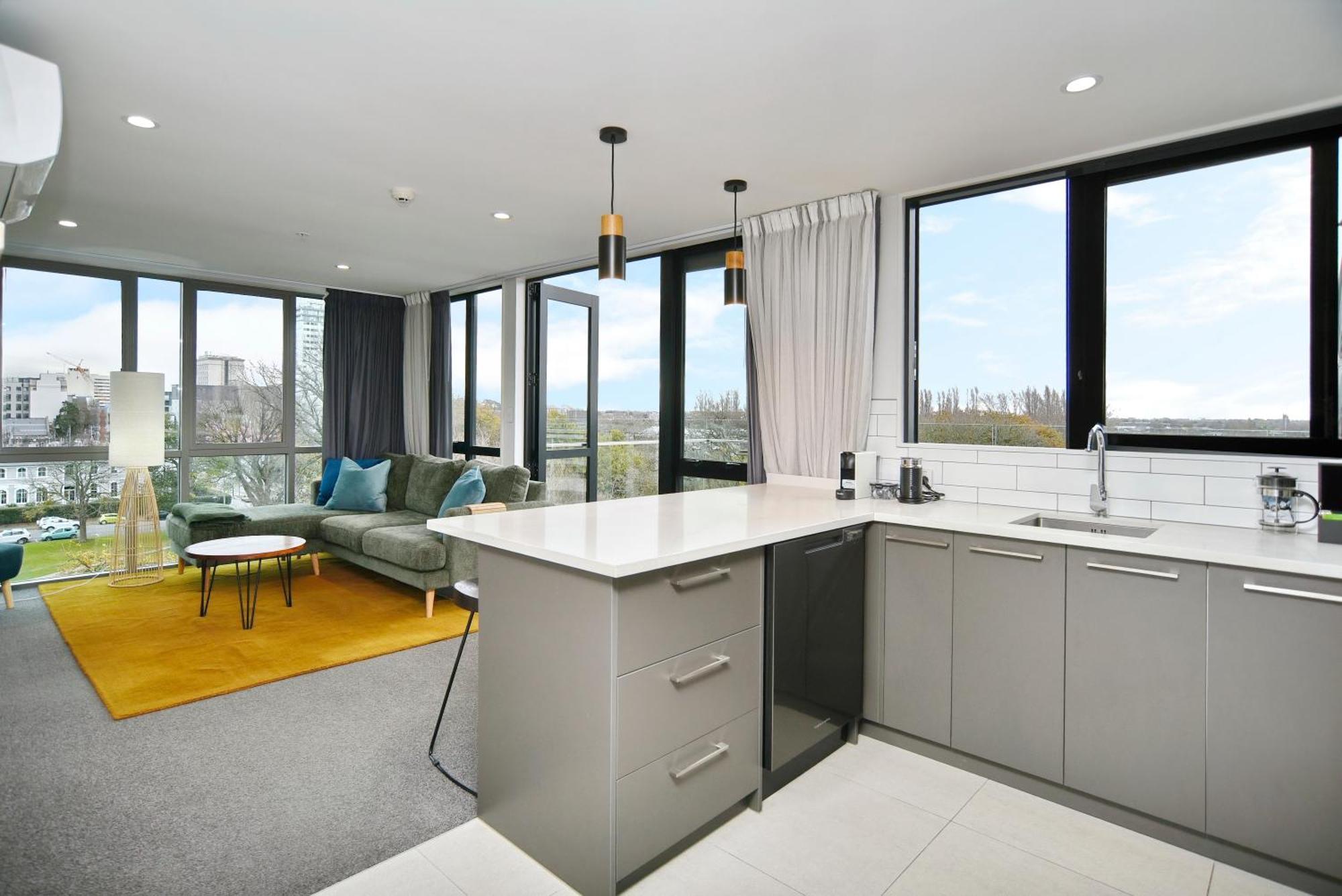Latimer Loft - Christchurch Holiday Homes Exterior foto